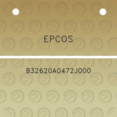 epcos-b32620a0472j000