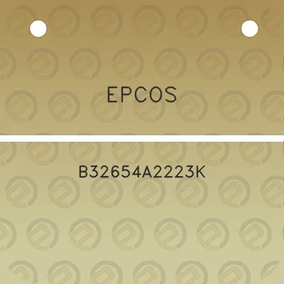 epcos-b32654a2223k