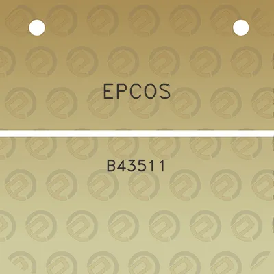 epcos-b43511