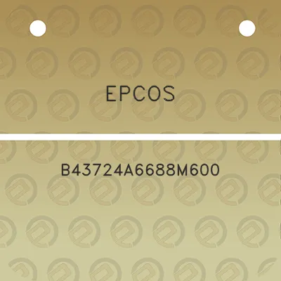 epcos-b43724a6688m600