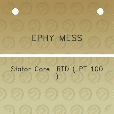 ephy-mess-stator-core-rtd-pt-100