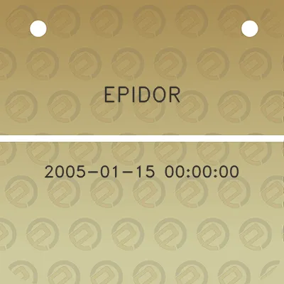 epidor-15012005