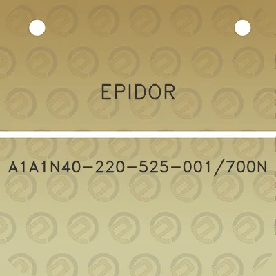 epidor-a1a1n40-220-525-001700n