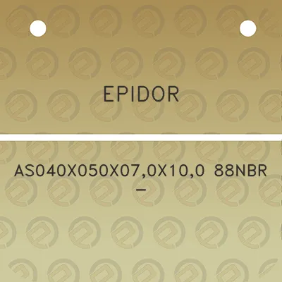 epidor-as040x050x070x100-88nbr