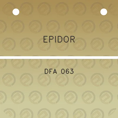 epidor-dfa-063