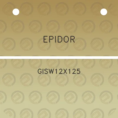 epidor-gisw12x125