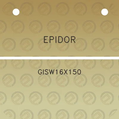 epidor-gisw16x150