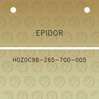 epidor-h0z0c9b-265-700-005