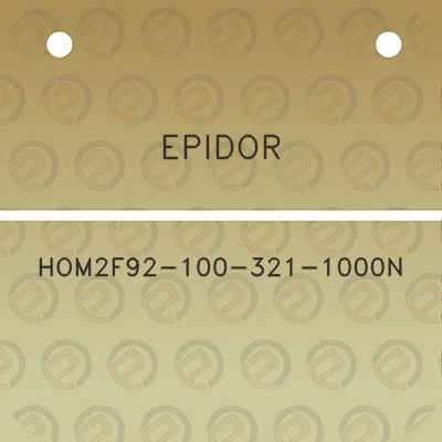 epidor-hom2f92-100-321-1000n