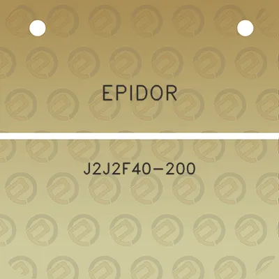 epidor-j2j2f40-200