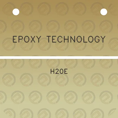 epoxy-technology-h20e