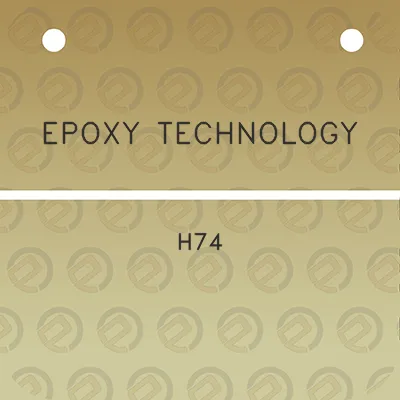 epoxy-technology-h74