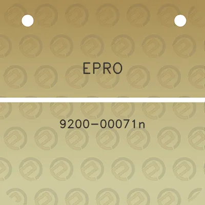 epro-9200-00071n