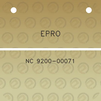 epro-nc-9200-00071