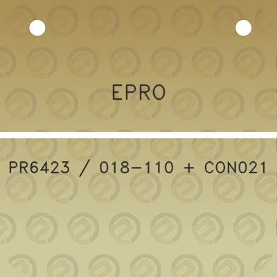 epro-pr6423-018-110-con021