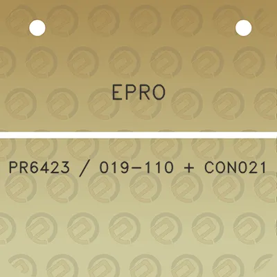 epro-pr6423-019-110-con021