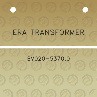 era-transformer-bv020-53700