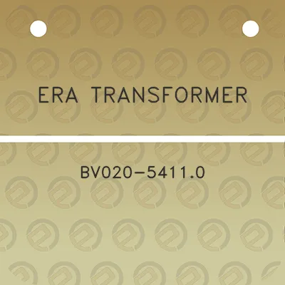 era-transformer-bv020-54110