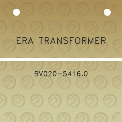 era-transformer-bv020-54160