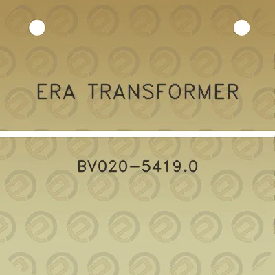 era-transformer-bv020-54190