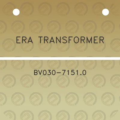 era-transformer-bv030-71510