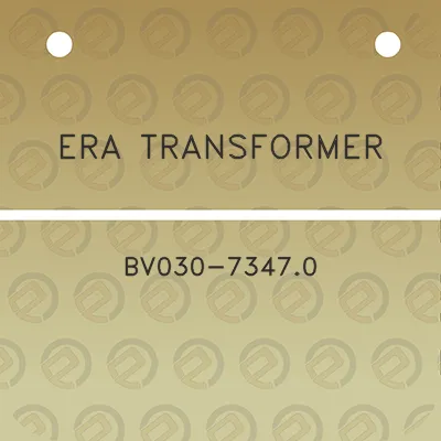 era-transformer-bv030-73470