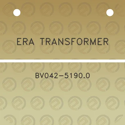 era-transformer-bv042-51900