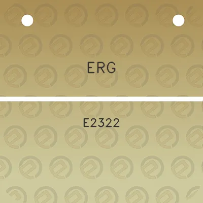 erg-e2322