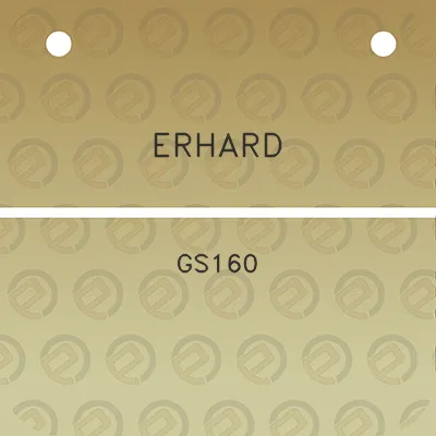 erhard-gs160