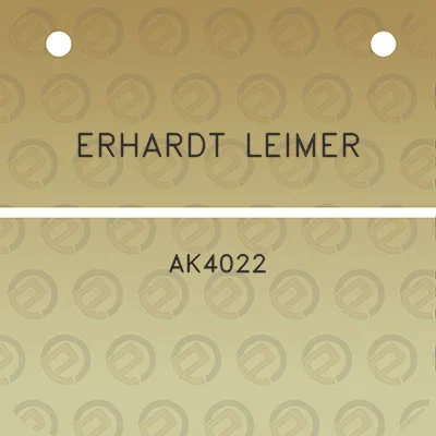 erhardt-leimer-ak4022