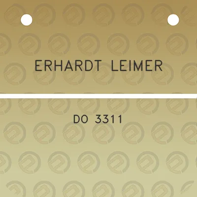 erhardt-leimer-do-3311