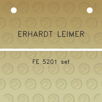 erhardt-leimer-fe-5201-set