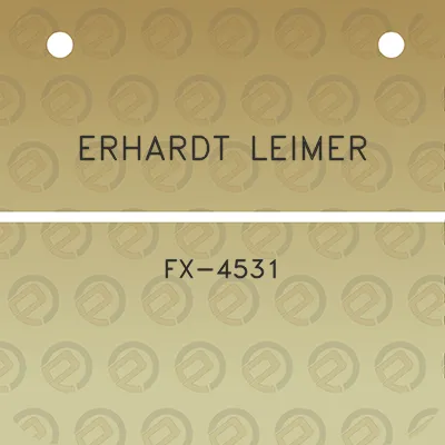 erhardt-leimer-fx-4531