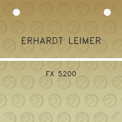 erhardt-leimer-fx-5200