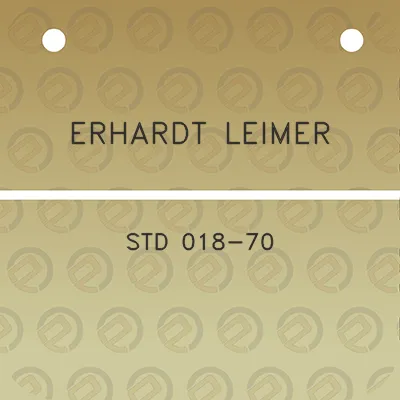 erhardt-leimer-std-018-70