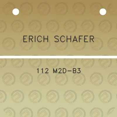 erich-schafer-112-m2d-b3