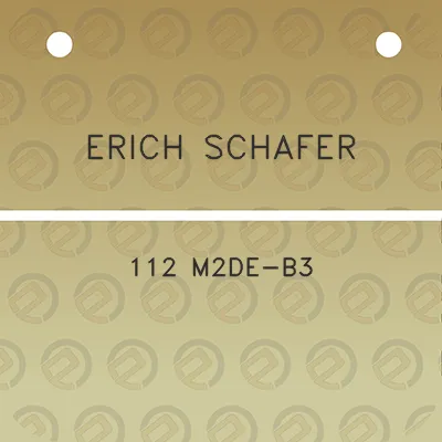 erich-schafer-112-m2de-b3