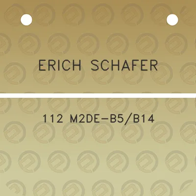 erich-schafer-112-m2de-b5b14