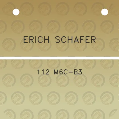 erich-schafer-112-m6c-b3