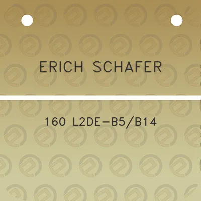 erich-schafer-160-l2de-b5b14