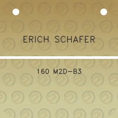 erich-schafer-160-m2d-b3