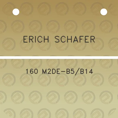 erich-schafer-160-m2de-b5b14