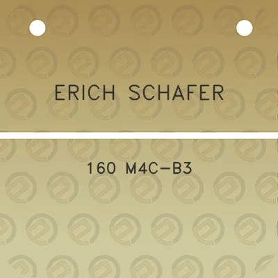 erich-schafer-160-m4c-b3