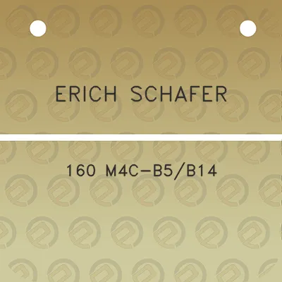 erich-schafer-160-m4c-b5b14