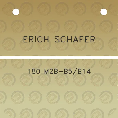 erich-schafer-180-m2b-b5b14