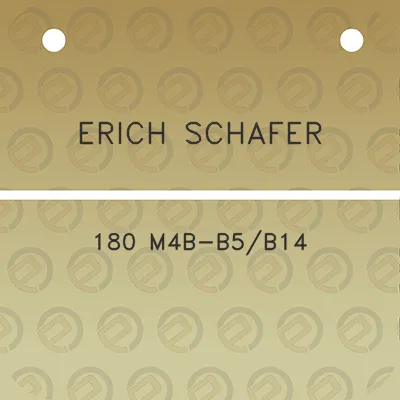 erich-schafer-180-m4b-b5b14