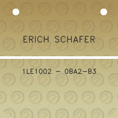 erich-schafer-1le1002-0ba2-b3