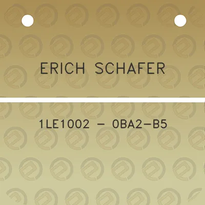 erich-schafer-1le1002-0ba2-b5