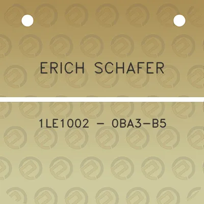 erich-schafer-1le1002-0ba3-b5