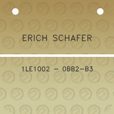 erich-schafer-1le1002-0bb2-b3